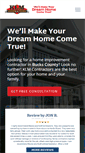 Mobile Screenshot of klmcontractors.com